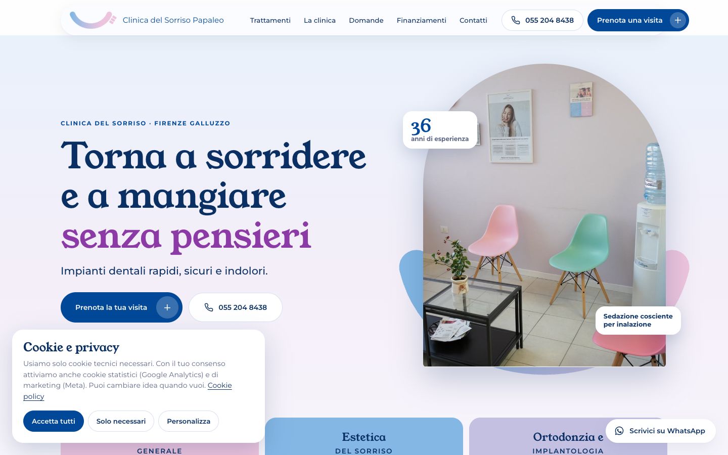 Il nuovo sito
